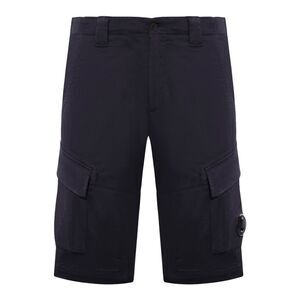 Cp Company Men Sateen Stretch Cargo Shorts